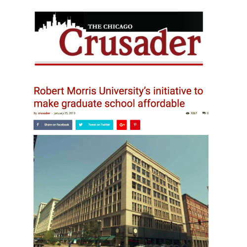 Robert Morris Universitys initiative to make graduate school affordable