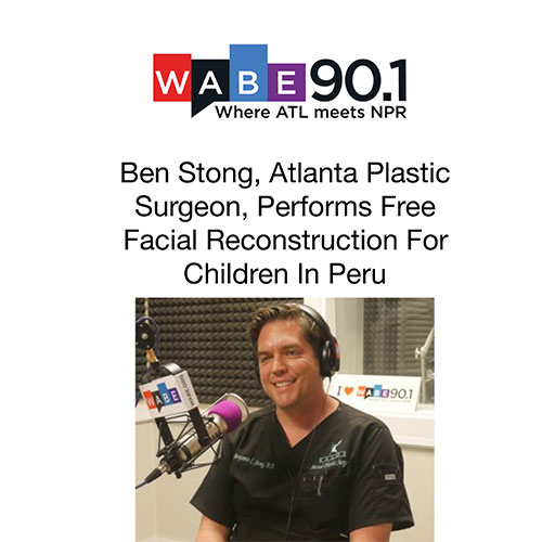 Ben Stong, Atlanta Plastic Surgeon, Performs Free Facial Reconstruction For Children In Peru