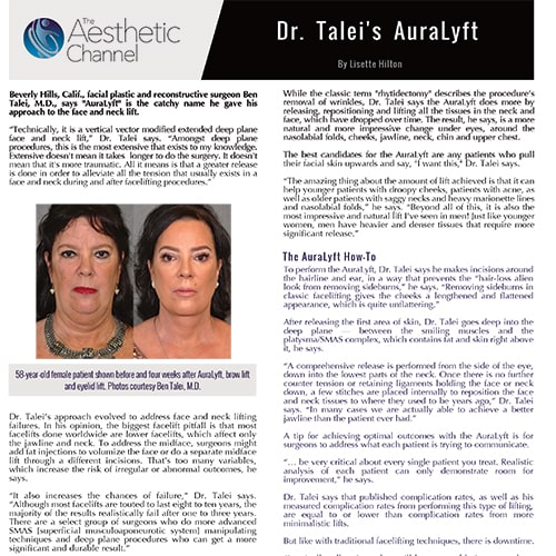 Dr. Talei's AuraLyft