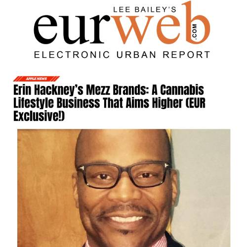 Screenshot of an article: Erin Hackney’s Mezz Brands: A Cannabis Lifestyle Business That Aims Higher (EUR Exclusive!)