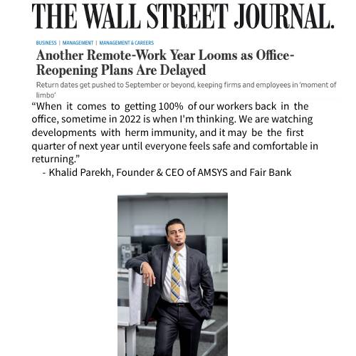 Screenshot of an article in Wall Street Journal